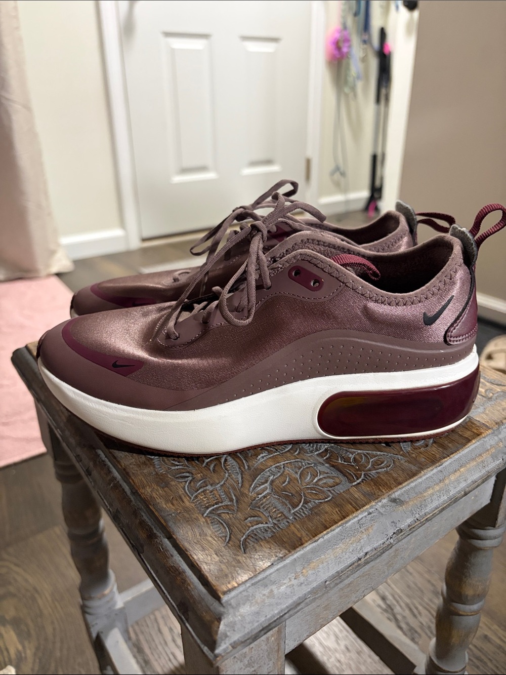 Nike Women’s Platform Sneakers - Wine